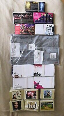 Huge Royal Mail Joblot 120+ packs of Rare Mint PHQ Postcards and much more