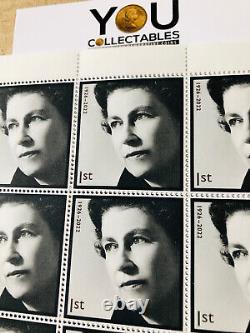 In Memoriam Her Majesty The Queen Royal Mail Full Sheet 1st Class x 50