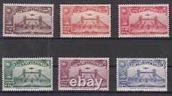 Ip16183/ Great Britain Seals 1934 Air Post Exhibition Mint Mnh Set