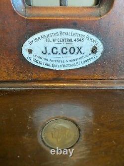 J C Cox Hm Royal Letter Patent Post Office Counter Stamp Dispenser