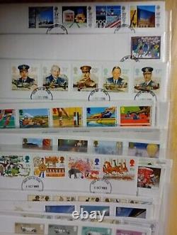 Job Lot Collection 91 First Day Covers 1967-1987. First Day Issues. Royal Mail