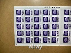 King Charles 1st First Class Stamp Sheet x 50 Stamps 1st Class Collectible Rare
