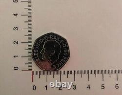 King Charles III UNCIRCULATED 50p 2022 from sealed bag FREE POST BEST VALUE