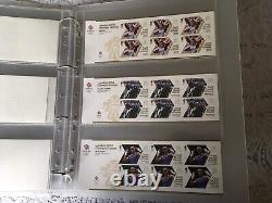 London 2012 Olympics Gold Medal Winners Set of 29 Sheetlets in Album FV £165