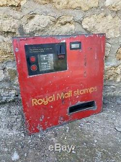 Man Cave Vintage Sign Royal Mail Stamp Dispenser