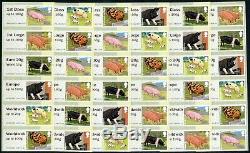 NCR IIA PIGS SET OF 36 w. EU to 100g WW to 100g CURRENT POSTAL RATES POST & GO