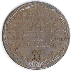 ND Great Britain Conder Token 1/2 Penny Middlesex Mail Coach AU Uncertified #939