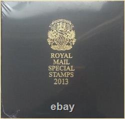 NEW & Sealed 2013 Royal Mail Year Book Leather Effect Limited Edition Yearbook