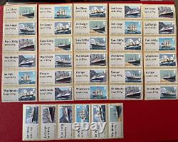 Ncr Mail By Sea Collector Strips / Full Set Of 36 With 2021 Values