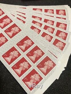 New 50 x Books of 12 1st CLASS Stamps Royal Mail 600 stamps In Total CHEAP
