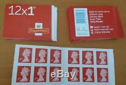 New 600x1st Class Stamps Royal Mail-100% Genuine Self Adhesive Face Value £456