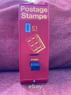 Original Royal Mail Stamp Dispenser / Vending Machine Working order with stamps