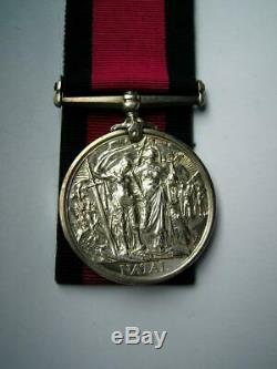 Post Boer War Natal 1906 medal Zulu Rebellion Trooper S Atkinson Umvoti Mtd Rifl