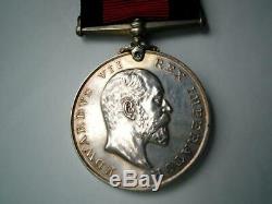 Post Boer War Natal 1906 medal Zulu Rebellion Trooper W Redman Newcastle Div Res