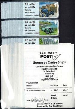 Post & Go Mint 2023 2022 2021 2020 2019 Jersey Guernsey Planes Fishing Various