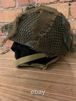 Post WW2 British Army / Airborne Paratrooper Helmet