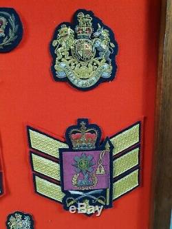 Post WW2 Falklands War 2nd Battalion Scots Guards Presentation Patch Display
