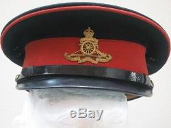 Post WWI British Officers Royal Artillery Peaked Dress Cap