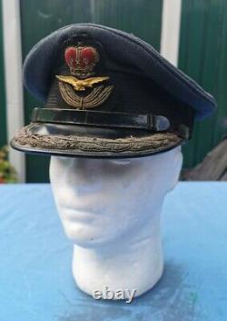 Post-ww2 RAF Group captain service dress cap