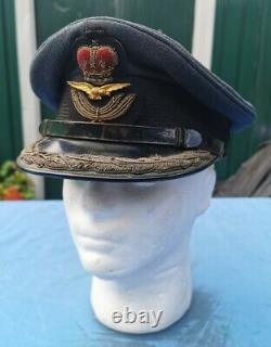 Post-ww2 RAF Group captain service dress cap
