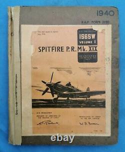 Post-ww2 RAF Spitfire MKXIX volume 1 Air publication manual