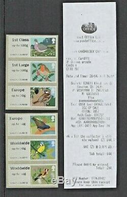 RARE BIRDS 1 WINCOR COLLECTOR SET with EUROPE 60g and WORLDWIDE 60g Post Go
