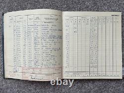 RARE Post WW2 AAC Army Air Corps Helicopter Log Book Germany BAOR RAF Cold War