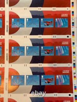 Red Arrows Full Sheet 48 stamps Mint