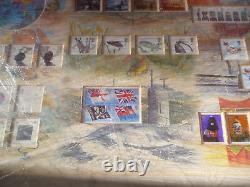 Royal Mail 2001 Stamps In Large Framed Print By A McCafferty Limited Edition