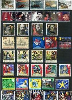 Royal Mail Christmas presentation packs 1988 to 1999. Eleven in new condition