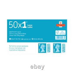 Royal Mail First Class Large Postage Stamps Sheet Pack of 50 BBSL1