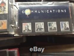 Royal Mail First Day Cover Collection 342 FDCs & mint stamps 1970 to 2000 Mint