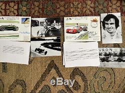 Royal Mail First Day Covers Great Names In Motor Racing Album