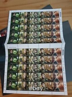 Royal Mail Game of Thrones 2018 Limited Collectors' Full Sheets Mint MNH