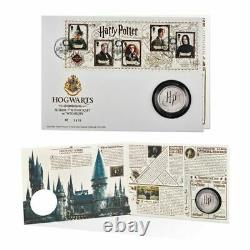 Royal Mail Harry Potter Two Silver Proof Medal Covers Only 1000 produced