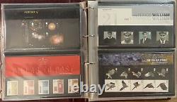 Royal Mail Mint Stamps collection 47 Sets and binder
