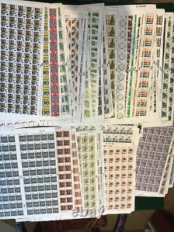 Royal Mail New Stamps Face Value £1,000+, Mint Unused Complete Sheets (over 70)