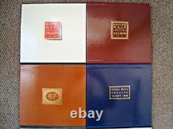 Royal Mail Special Stamps Year Books 1-11 & 14 With Stamps Slipcase & Cellophane