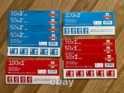Royal Mail Stamps Job Lot 200 x 2nd Class Large 150 x 2nd Large & more BRAND NEW