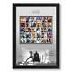 Royal Mail Star Wars Framed 30 Character Collectable Stamps Complete Collections