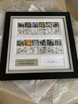 Royal Mail? X-Men Stamps Framed & Signed. Limited To 200 Editions