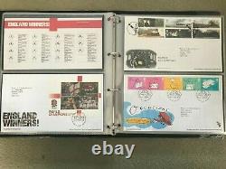 Royal Mail first day covers 1977 to 2007 arranged in date order in five albums