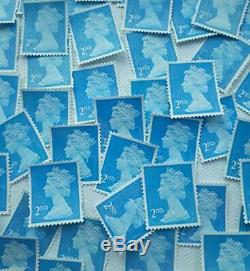 Royal Mail x1000 2nd Class Security Stamps Unfranked OFF PAPER No Gum UK SELLER