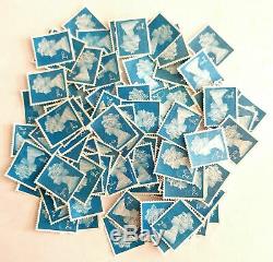 Royal Mail x1000 2nd Class Security Stamps Unfranked off Paper no Gum Kiloware