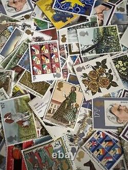 Royal mail Huge Collection Of Unused Postage Stamps. Face Value Over £179