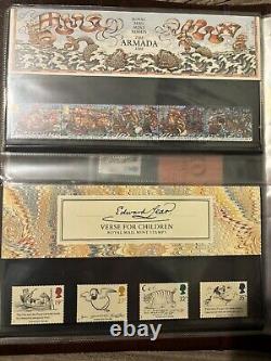 Royal mail mint stamps, penny Black Anniversary Pack presentation pack And Letter