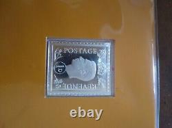 Royal mail silver stamps set