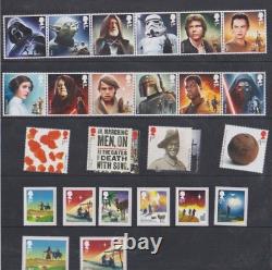 Royal mail special stamps-2015-includes stamps worth £139.87