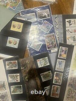 Royal mail stamps presentation pack job lot