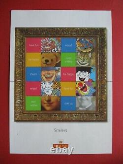 SGLS5 Smiler Sheet Great Britain Elizabeth II 1st 2001 LS5 MNH